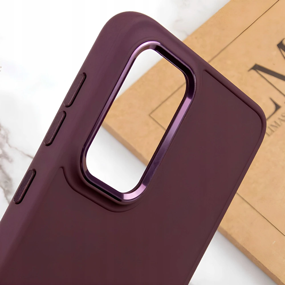 iLike TelForceone Satin dėklas skirtas Samsung Galaxy A33 5G, bordo