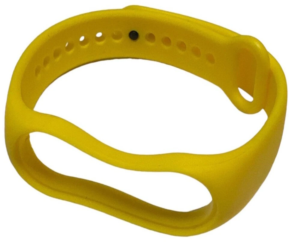 iLike iWear universalus silikoninis dirželis, skirtas išmaniųjų apyrankių modeliams – SM6 SM7 SM8 (18x250mm) Geltona