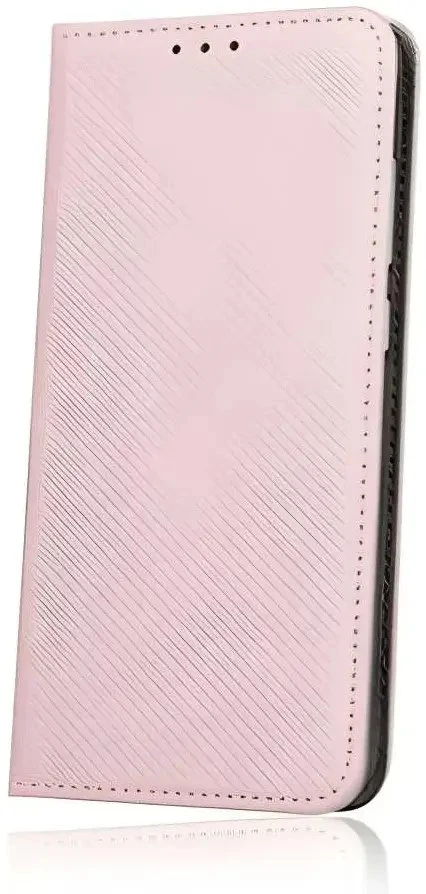 Dėklas iLike Otwierane etui LG K22 Book Case V1 Rose Gold SMCFLGK22RG