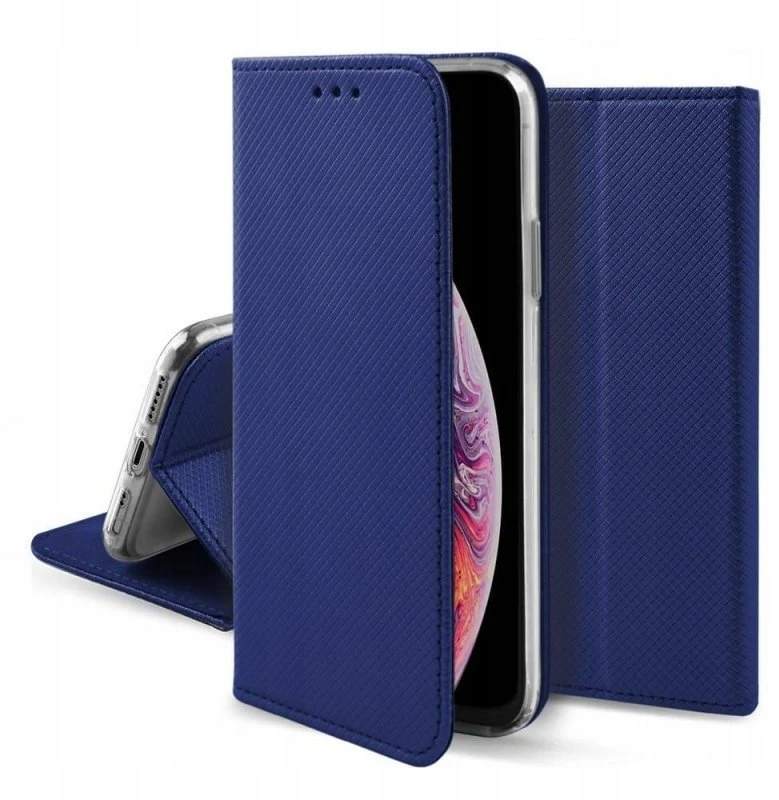 iLike Smart Magnet dėklas, skirtas Samsung Galaxy A05 tamsiai mėlynas