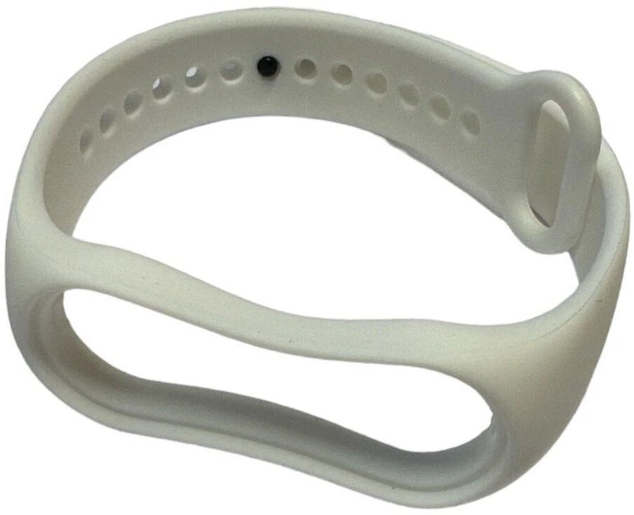 iLike iWear universalus silikoninis dirželis išmaniųjų apyrankių modeliams - SM6 SM7 SM8 (18x250mm) Baltas