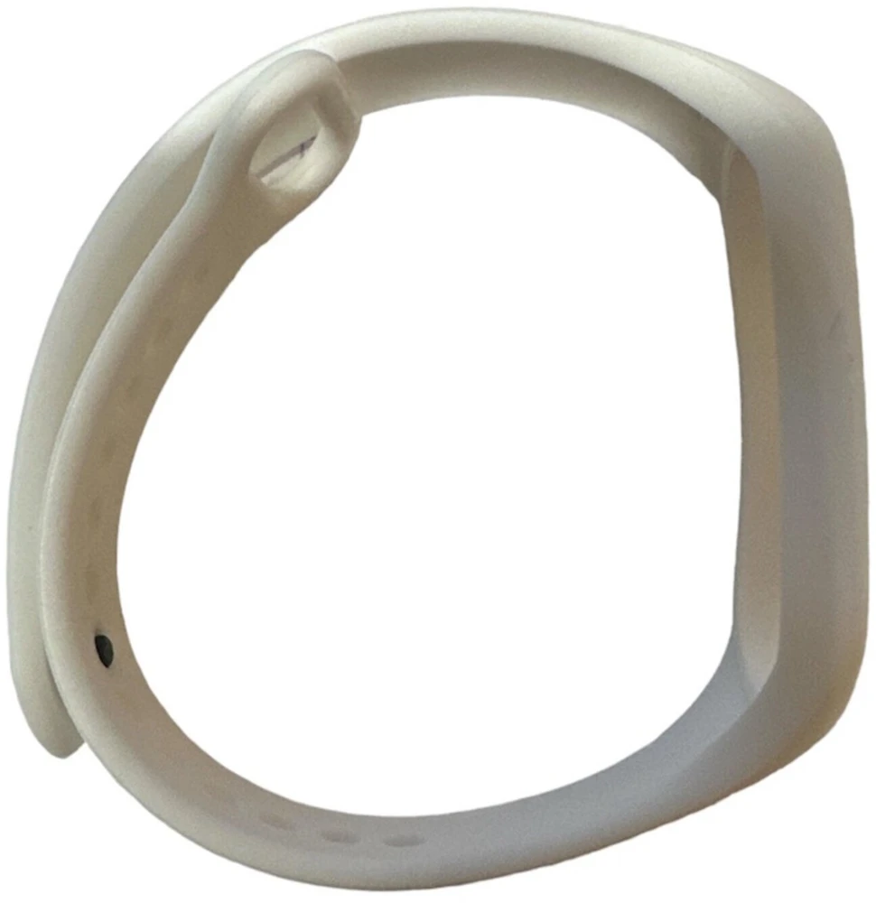 iLike iWear universalus silikoninis dirželis išmaniųjų apyrankių modeliams - SM6 SM7 SM8 (18x250mm) Baltas