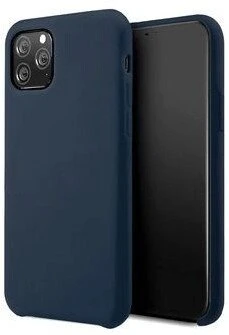 Dėklas iLike galinė korpuso dalis Samsung A12/M12 Silicone Lite Case tamsiai mėlyna (ISA12SLCNB)