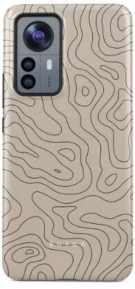 Užpakalinis dangtelis iLike Xiaomi 12/12X Burga Wild Terrain tvirtas dėklas