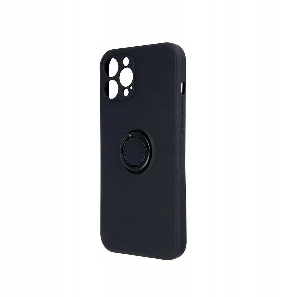 iLike Dėklas Finger Grip su pirštų laikikliu, skirtas iPhone 16 Pro Max 6,9 juodas