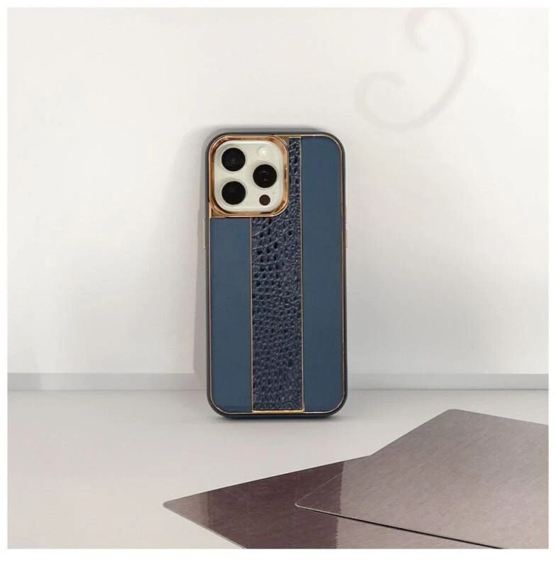 iLike Tylny pokrowiec Apple iPhone 15 Pro Max Odinis dėklas Customized Midnight Mėlyna ILIAPP15PMLCCMB