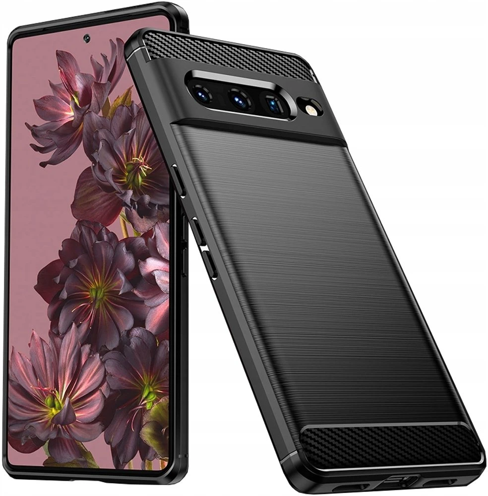 „iLike“ galinis dėklas, lankstus „Google Pixel 7 Pro“ dėklas, Juodas [prekės kodas: ]