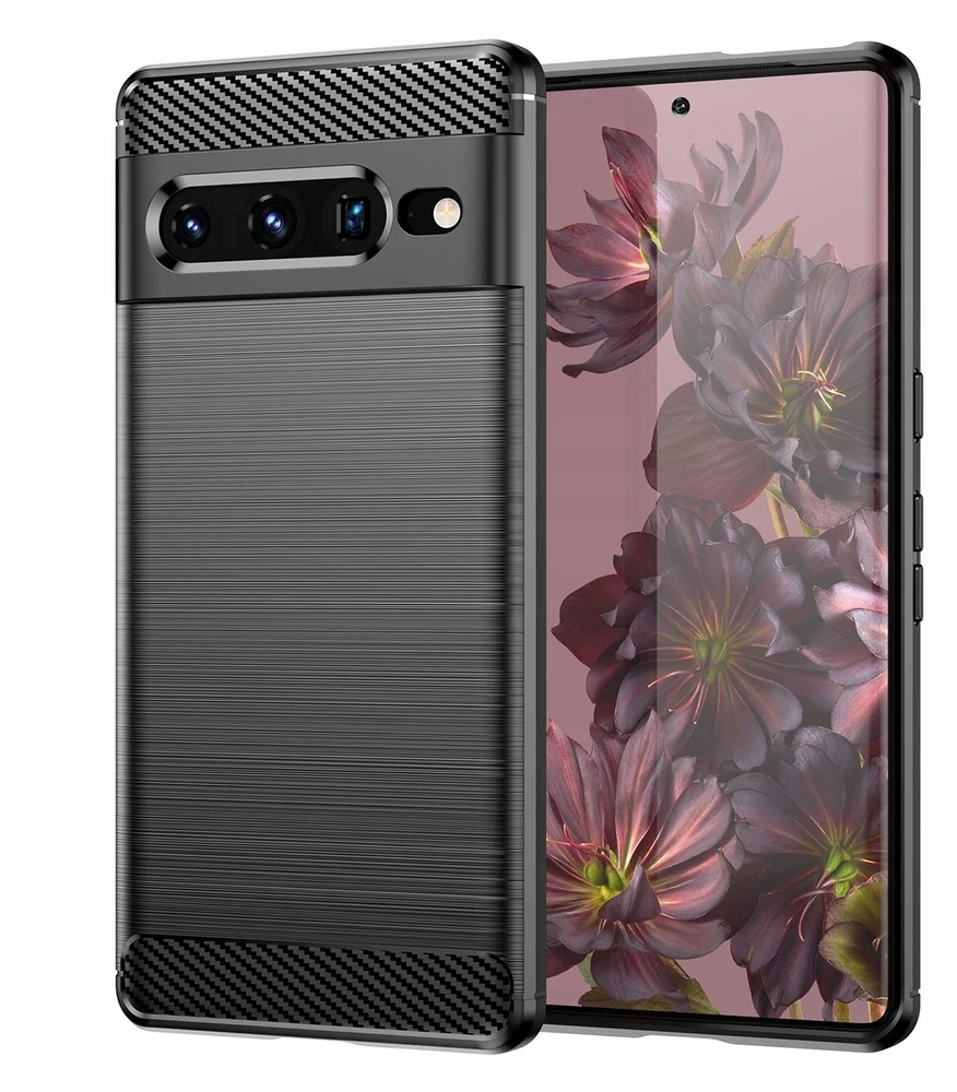 „iLike“ galinis dėklas, lankstus „Google Pixel 7 Pro“ dėklas, Juodas [prekės kodas: ]