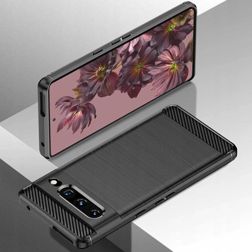 „iLike“ galinis dėklas, lankstus „Google Pixel 7 Pro“ dėklas, Juodas [prekės kodas: ]