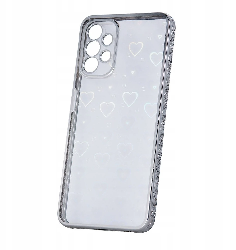 Dėklas iLike Tylny pokrowiec Samsung Blink 2in1 etui for Samsung Galaxy A13 4G sidabrinis (GSM168247)