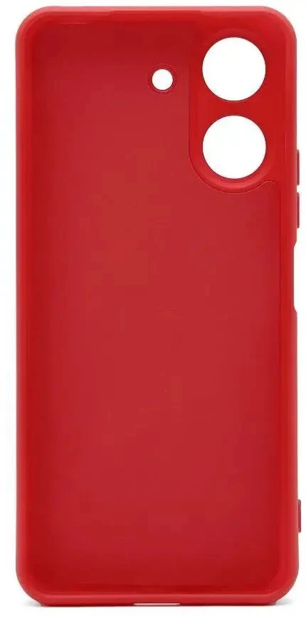 iLike galinis dangtelis Xiaomi Redmi 13C 4G / Poco C65 Nano silikoninis dėklas Raudona ILIXIAR13CNSR