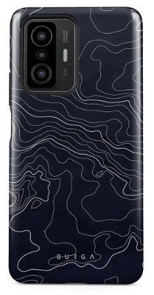 Dėklas „iLike Xiaomi Mi 11 Lite 5G NE/Lite/Lite 5G Burga Drifting Shores“ galinis dangtelis – tvirtas linijinis piešinys