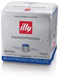 Kavos kapsulės Illy, espresso, 18 vnt longo