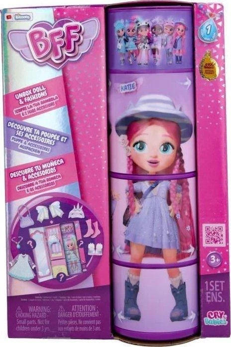 Lėlė su priedais Tm Toys Cry Babies BFF Katie