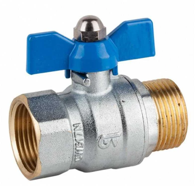 Imi Ta Rutulinis ventilis vandeniui ½" išorinis/vidinis sriegis (trumpa rankena)