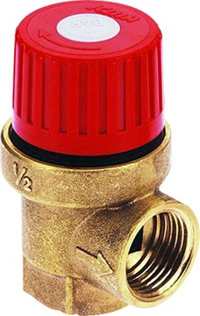 Apsauginis vožtuvas ICMA 1/2″, 1.5 BAR F/F