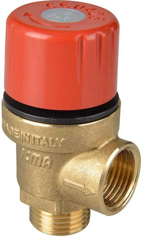Apsauginis vožtuvas ICMA 1/2″, 2.5 BAR M/F