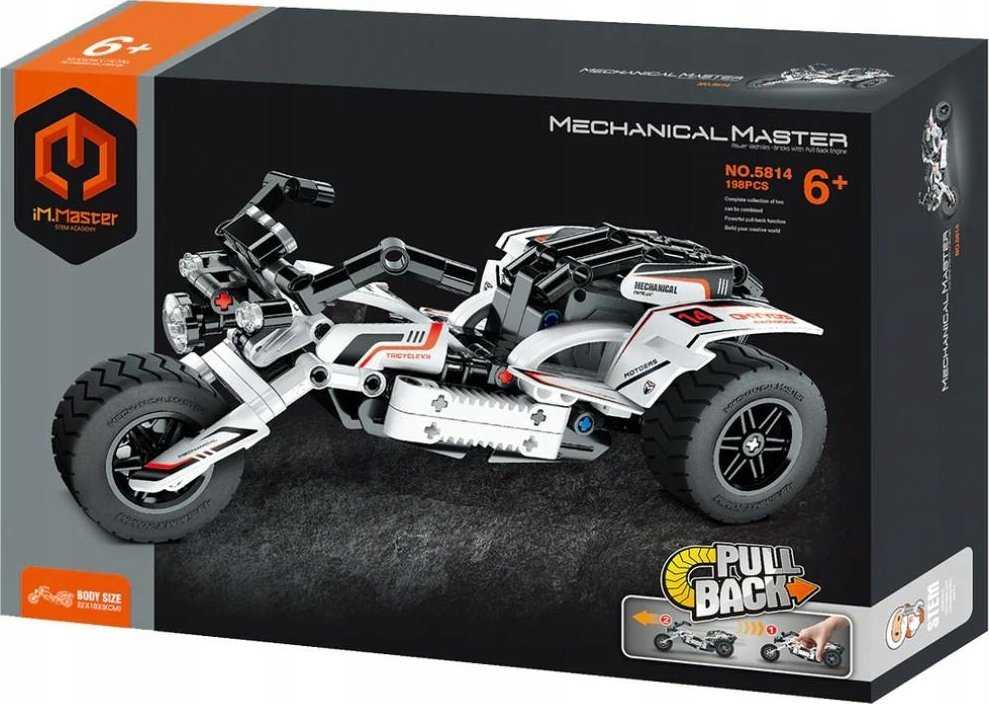 IM.MASTER klocki motocykl balta 198el 5814 40691