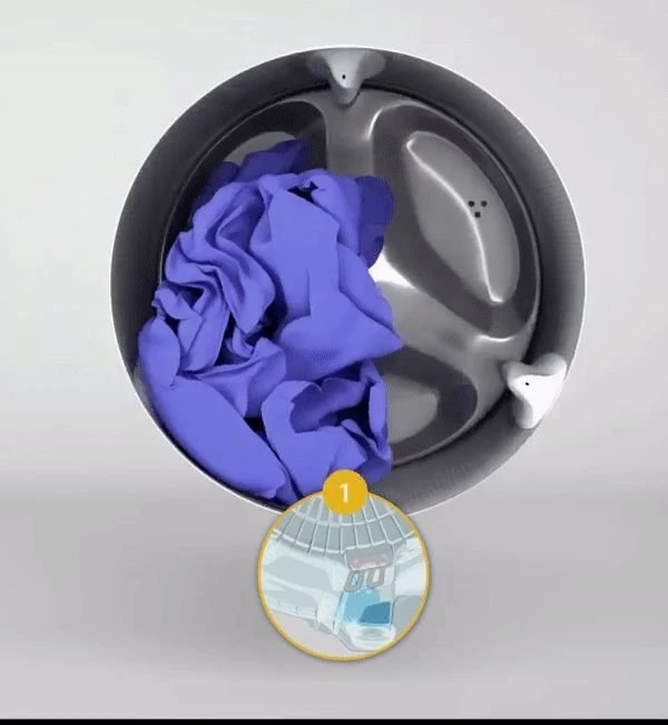 Įmontuojama skalbimo mašina Whirlpool BI WMWG 71483E EU N
