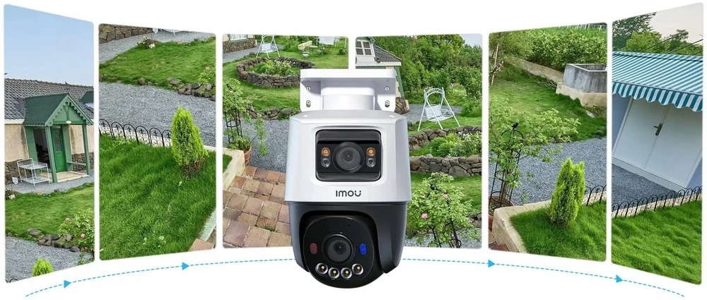 IMOU IP kamera PoE IPC-PS70FP-10M0 10MP (5MP+5MP) dviguba PT kamera