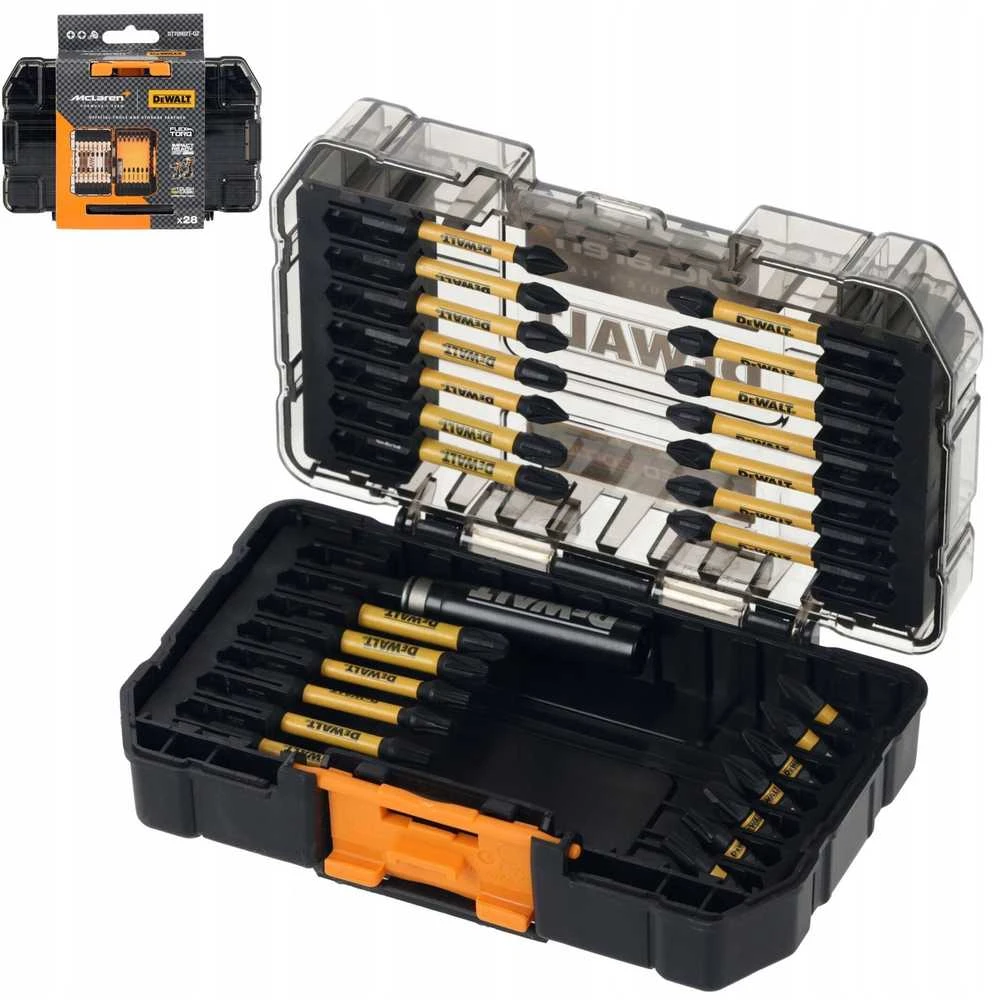 Grąžtas Smūginių atsuktuvo antgalių rinkinys Dewalt 32 vnt