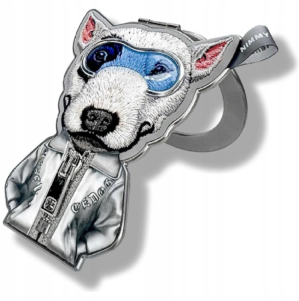 Magnetic pendant Nimmy Cool&Cute 2.0 Dog pilkos spalvos