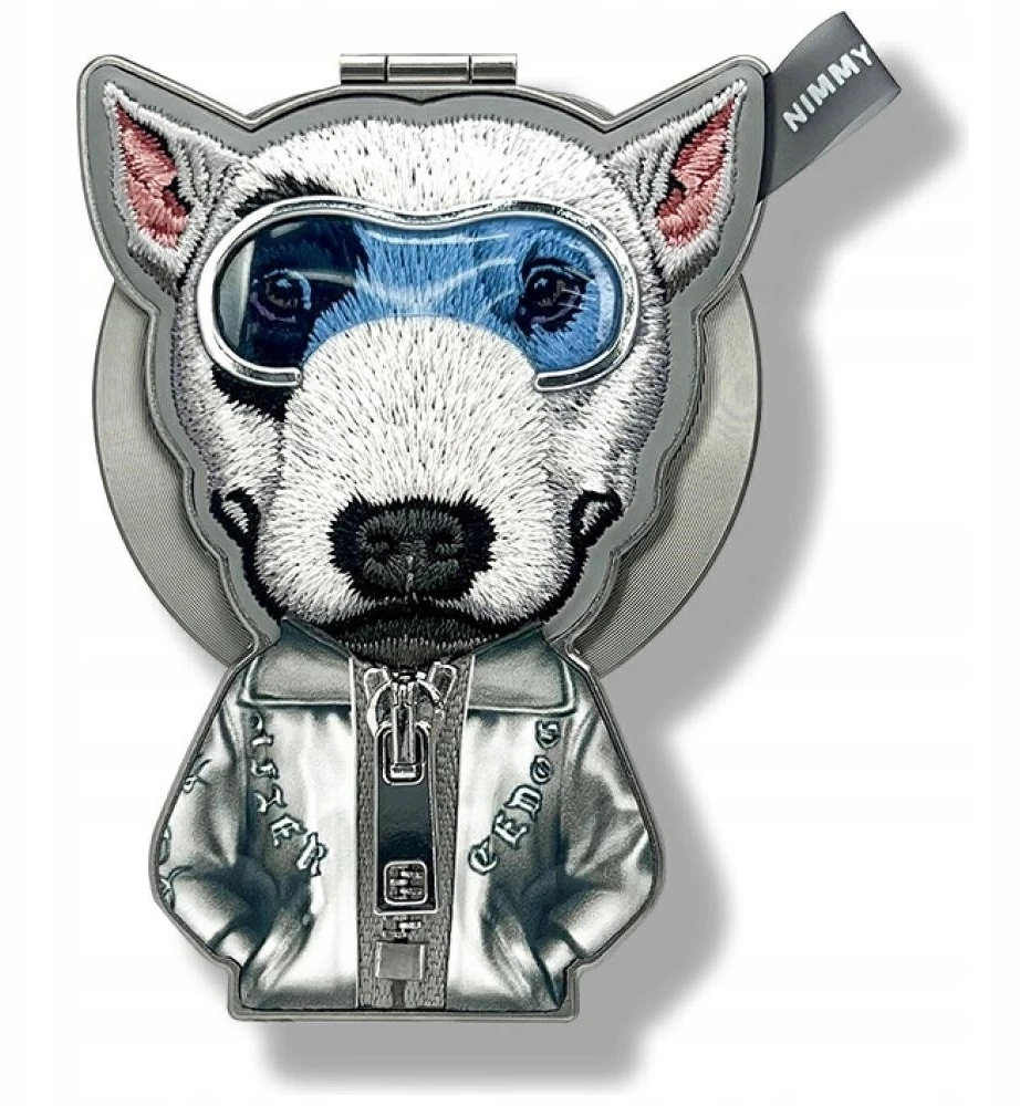 Magnetic pendant Nimmy Cool&Cute 2.0 Dog pilkos spalvos