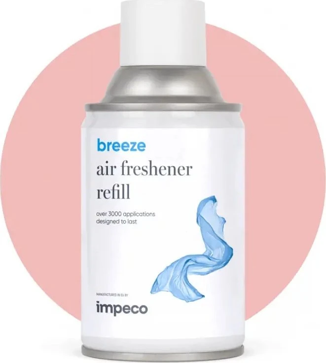 Impeco Impeco Freshener - Purškiamas oro gaiviklis, papildymas, 270 ml - Breeze