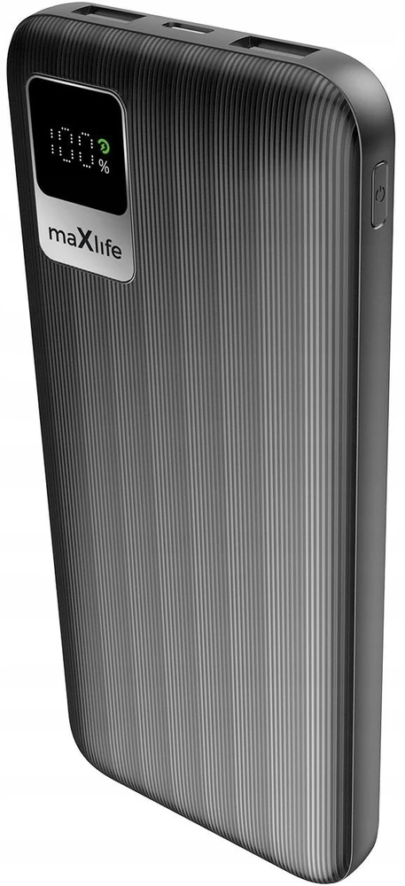 Maxlife išorinė baterija MXPB-07 10000 mAh juoda