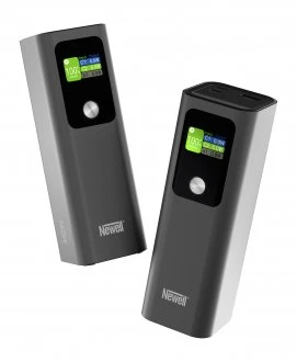 Nešiojamas Energijos Bankas - Newell Vayu 27000 mAh PD 140 W Greitas Įkrovimas, 3 Prievadai, Juoda