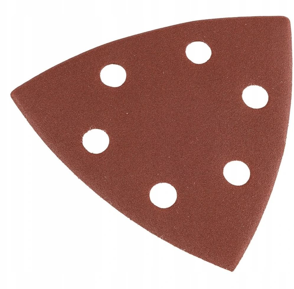 Import Papiery Delta Velcro švitrinis popierius 93 x 93 mm, P40, 5 vnt., su 6 skylėmis