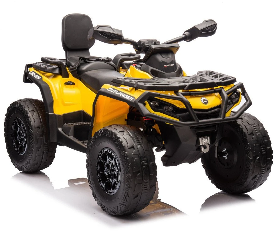 Lean Cars Geltonas keturratis Can Am Outlander 4x4 DK-CA005