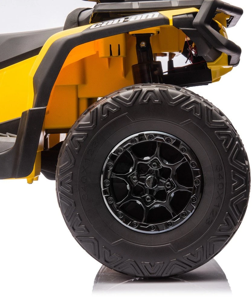 Lean Cars Geltonas keturratis Can Am Outlander 4x4 DK-CA005
