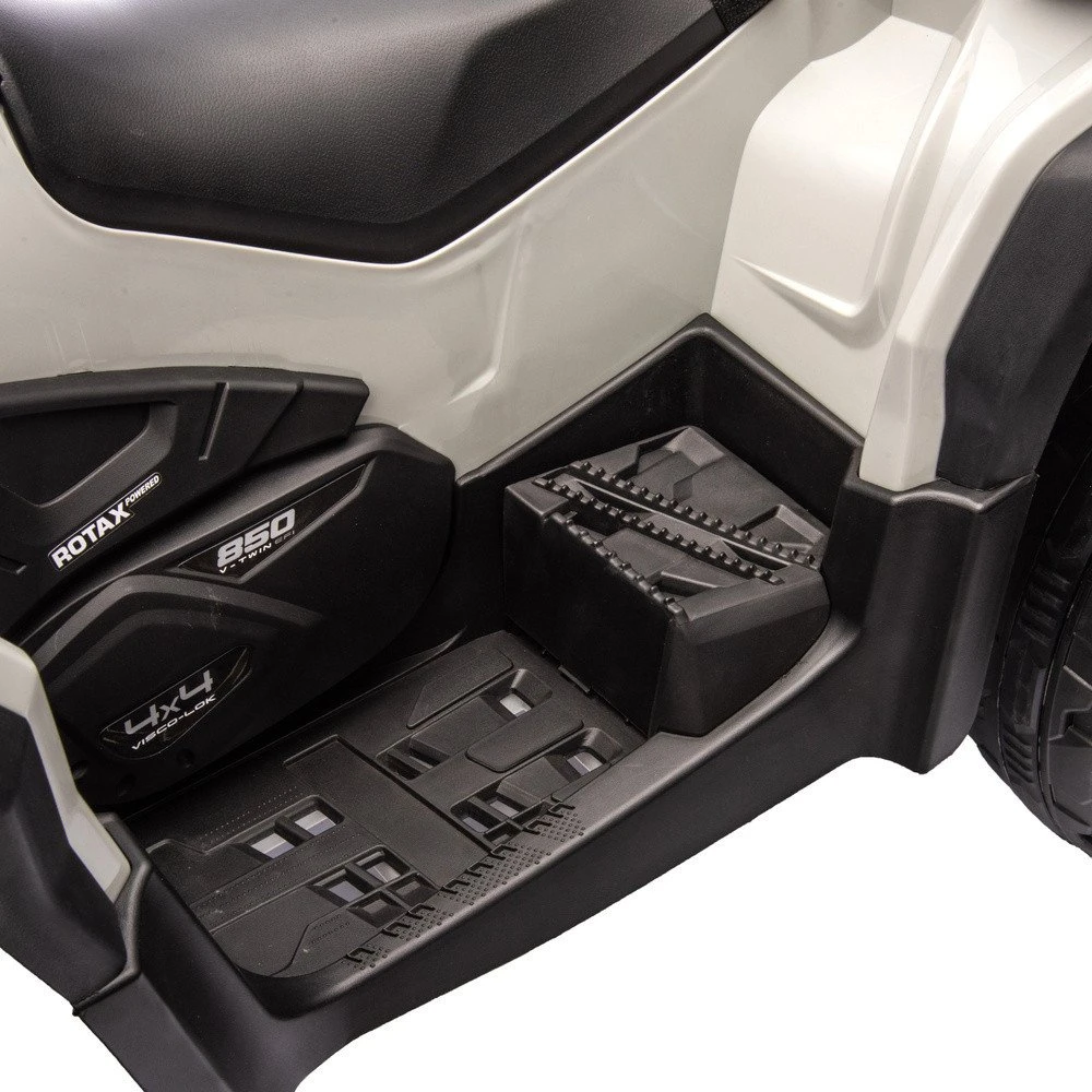 Lean Cars Vaikiškas keturratis Can Am Outlander 4x4 DK-CA005 Pilkas