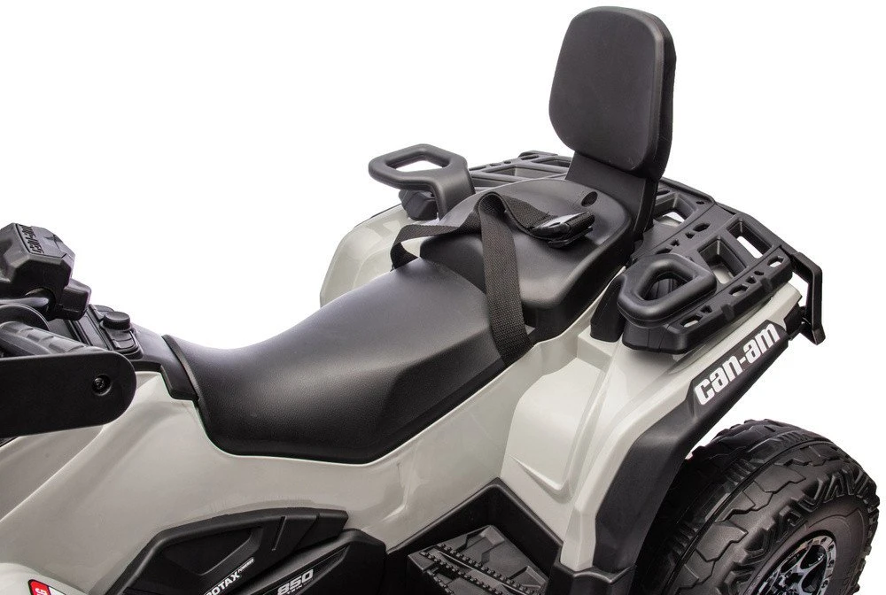 Lean Cars Vaikiškas keturratis Can Am Outlander 4x4 DK-CA005 Pilkas