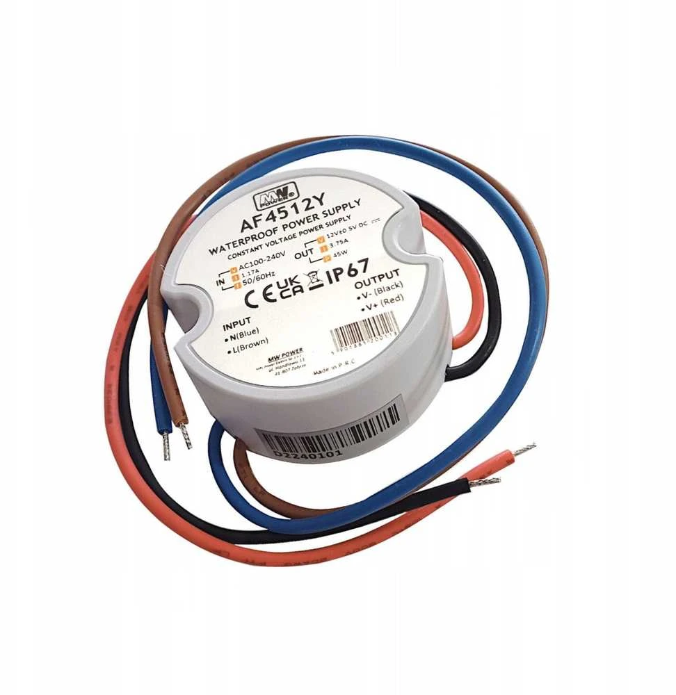IMPULSINIS MAITINTUVAS 12V/3.75A-TP-V2 MW POWER