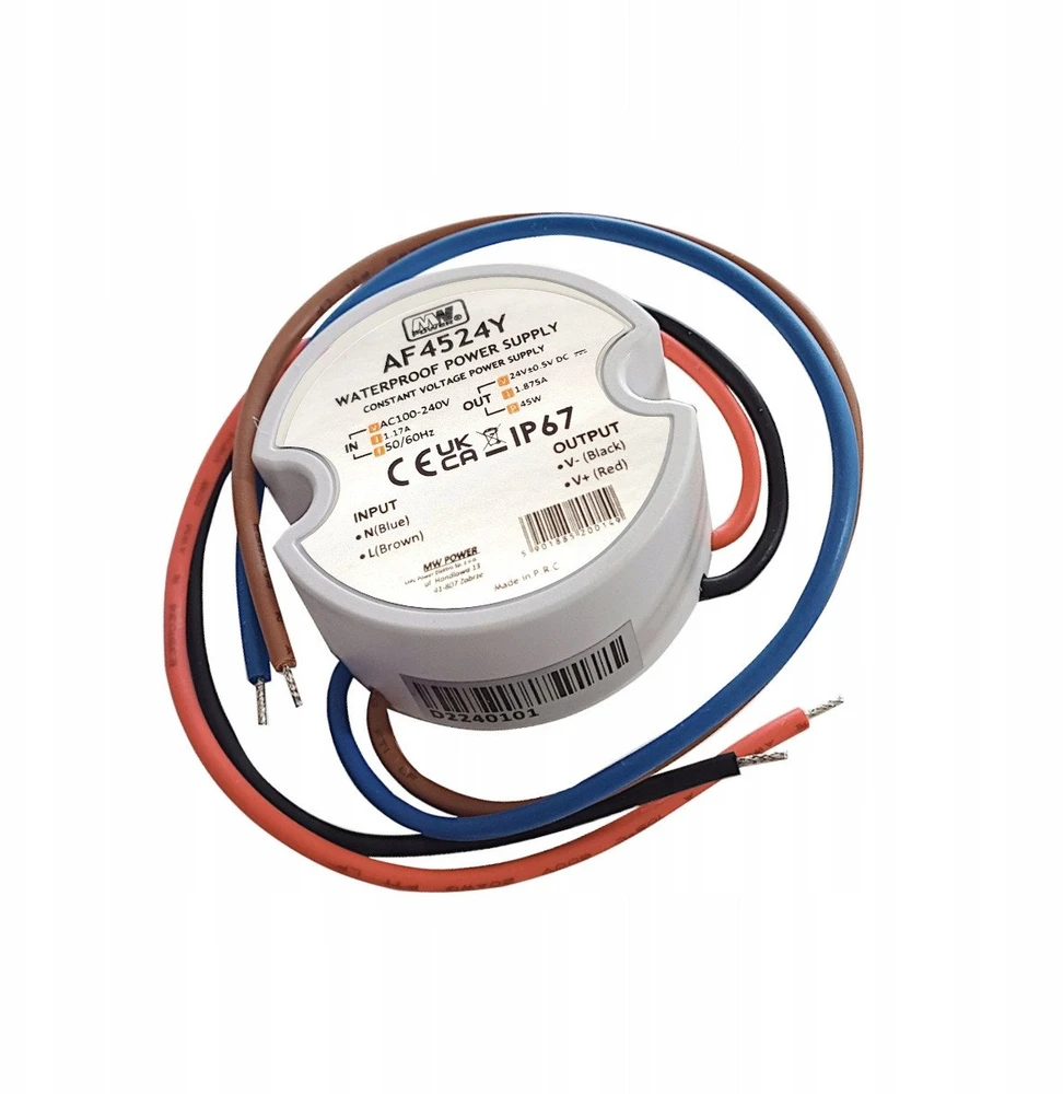 Impulsinis maitinimo šaltinis 24V/1.87A-TP-V2 MW POWER