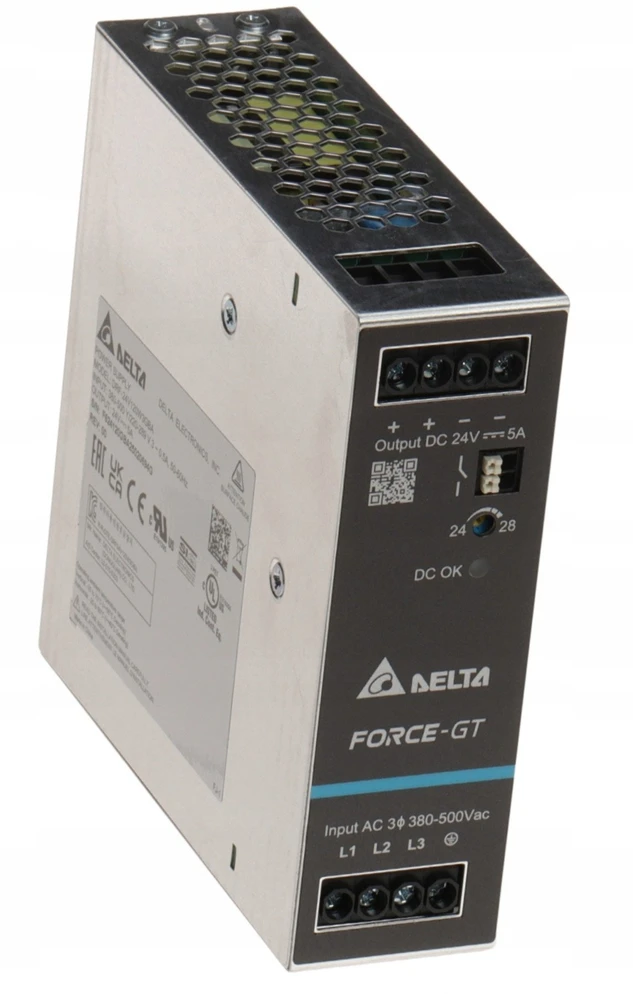 IMPULSINIS MAITINTUVAS DRF-24V120W3GBA FORCE-GT (3 FAZĖS) Delta Electronics
