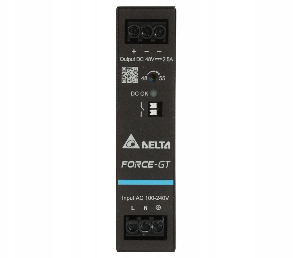 IMPULSINIS MAITINTUVAS DRF-48V120W1GBA FORCE-GT (1 FAZĖ) Delta Electronics