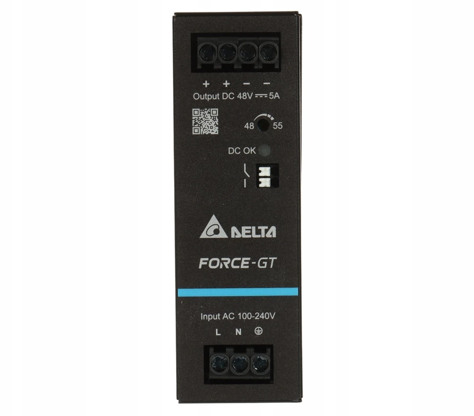 IMPULSINIS MAITINTUVAS DRF-48V240W1GBA FORCE-GT (1 FAZĖ) Delta Electronics