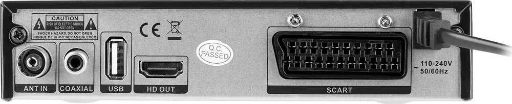 DVB-T/C imtuvas Hevc H.265 10bit Cabletech