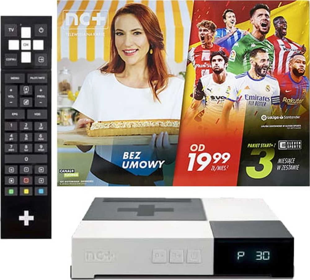 Usługa Oem NC+ išankstinio mokėjimo TV paslauga su pradiniu paketu+ BG5