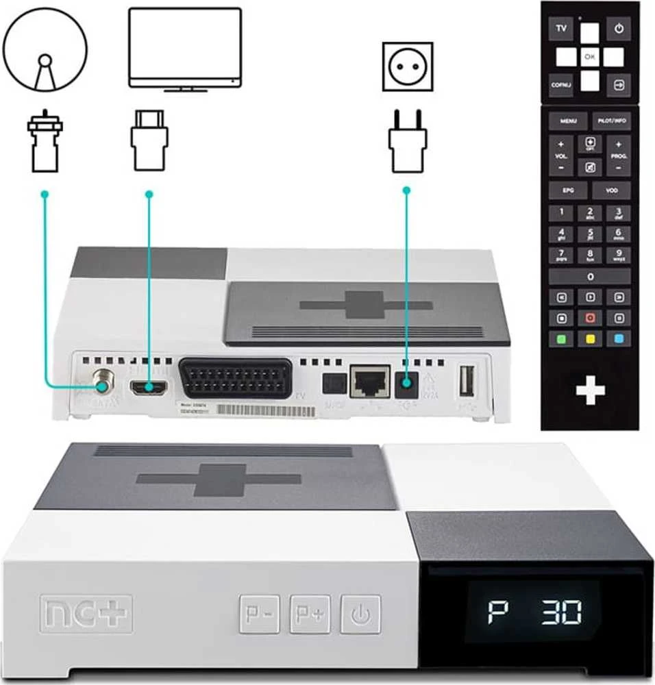 Usługa Oem NC+ išankstinio mokėjimo TV paslauga su pradiniu paketu+ BG5