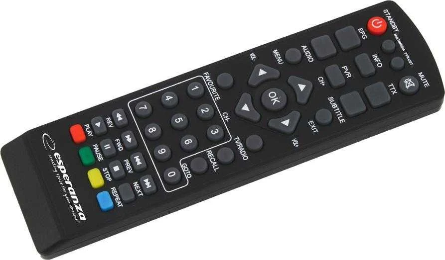 Esperanza EV108R TV set-top box Cable Juodas