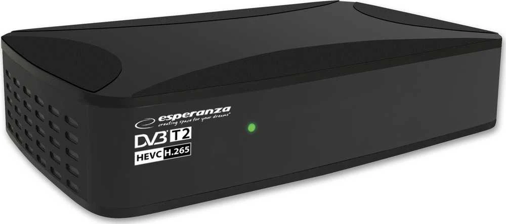 Esperanza EV108R TV set-top box Cable Juodas