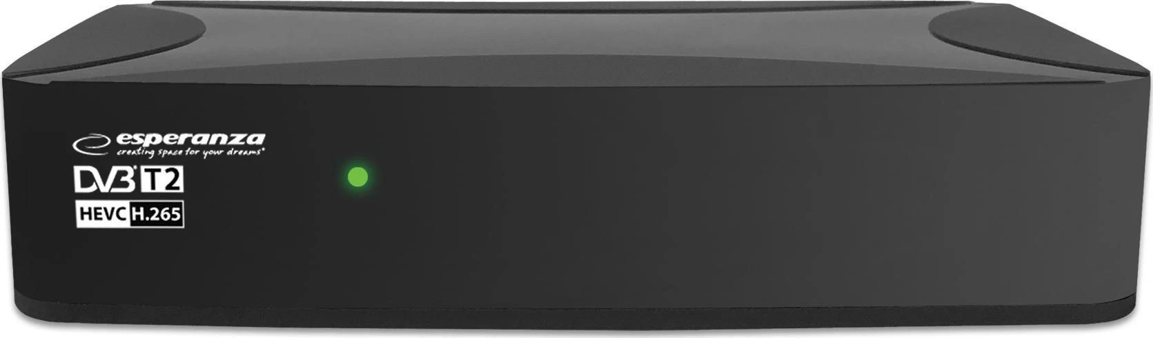 Esperanza EV108R TV set-top box Cable Juodas