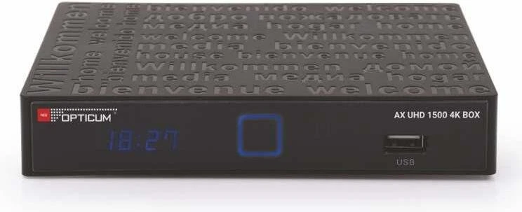 Opticum 1500 4K BOX DVB-S2 AX UHD