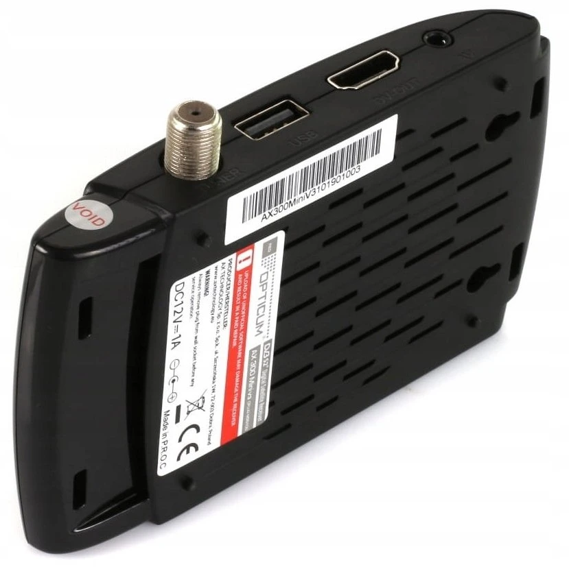 Opticum Raudona AX 300 mini PVR DVB-S2