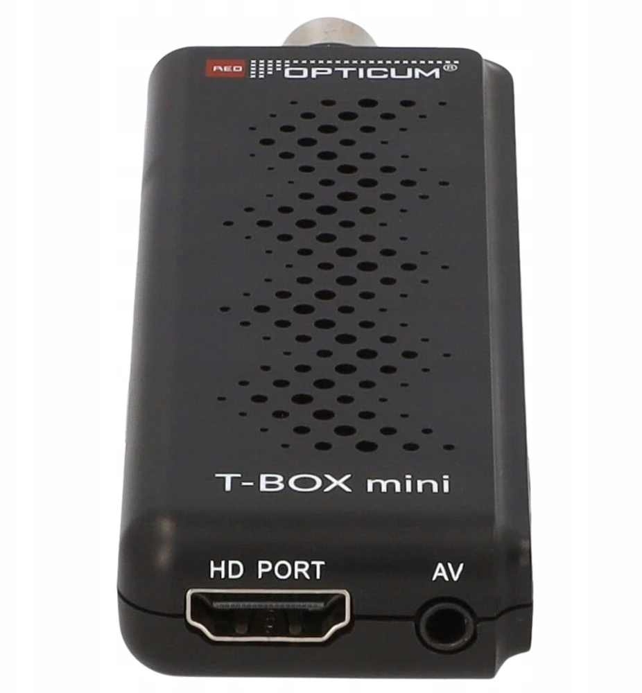 Opticum Raudona T-BOX mini DVB-T2/C H.265