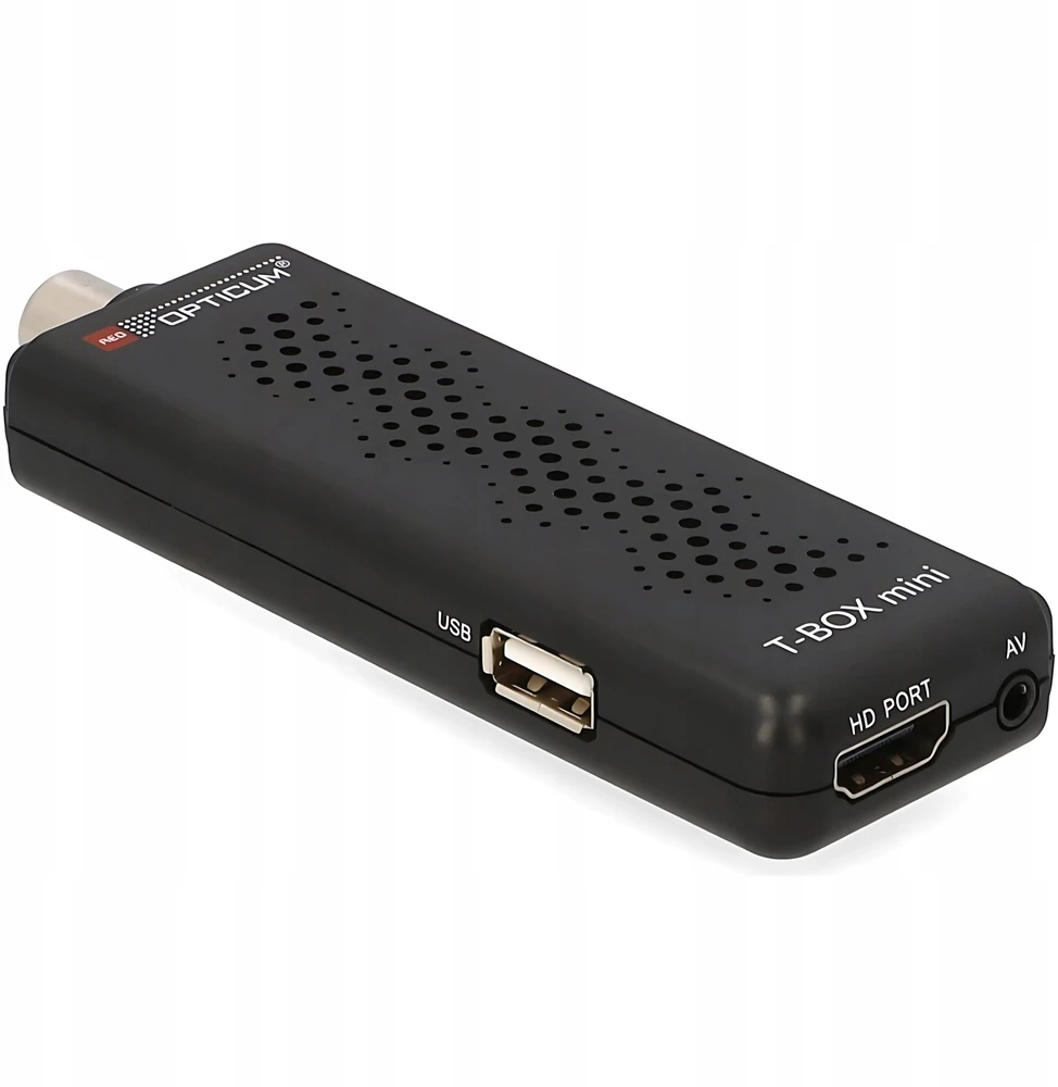 Opticum Raudona T-BOX mini DVB-T2/C H.265